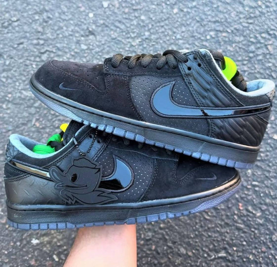 Nike SB DUNK LOW DUCK FEATHER BLACK UNIVERSITY OREGON