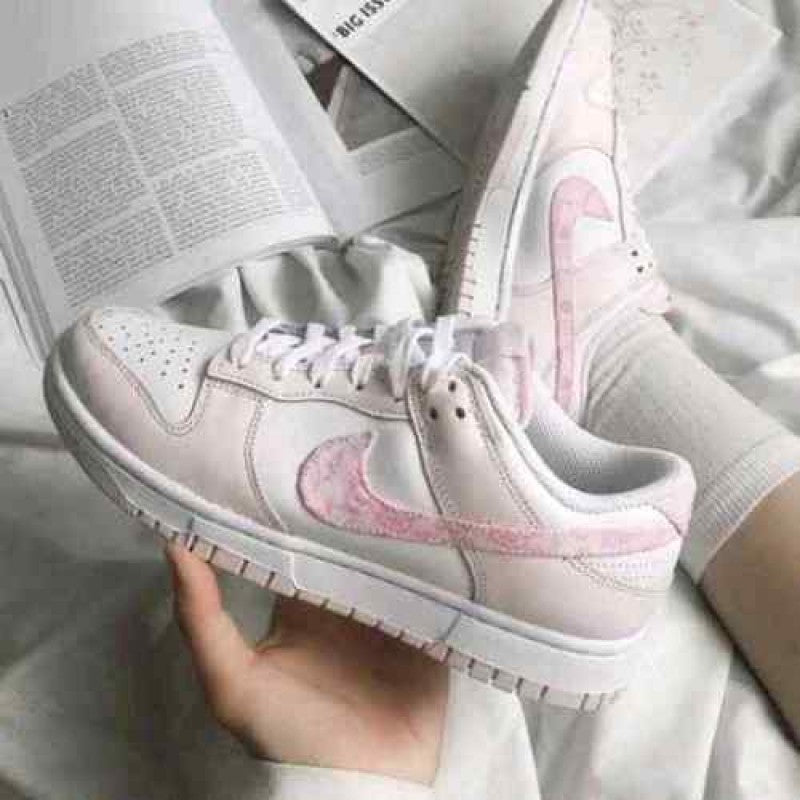 Nike sb dunk pink pasleiy for womens 510