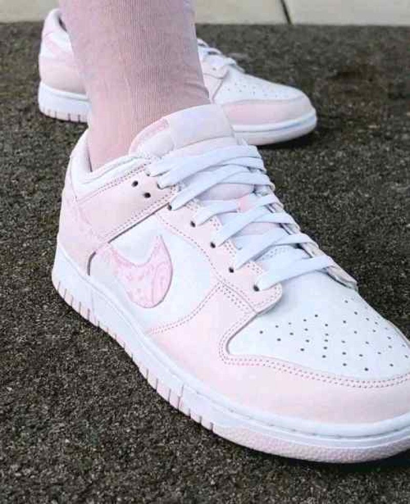 Nike sb dunk pink pasleiy for womens 510
