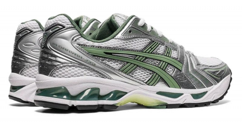 Asics gel kayano 14 white pure silver slate grey sage