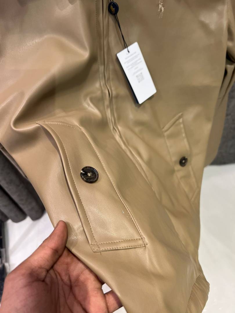 Ralph LAUUREN IMPORTED STORE ARTICLE JACKET LEATHER