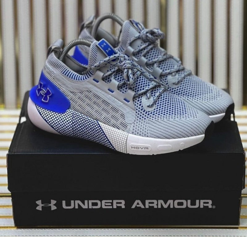 Under Armor Hovr Phantom 3 White Grey Blue--