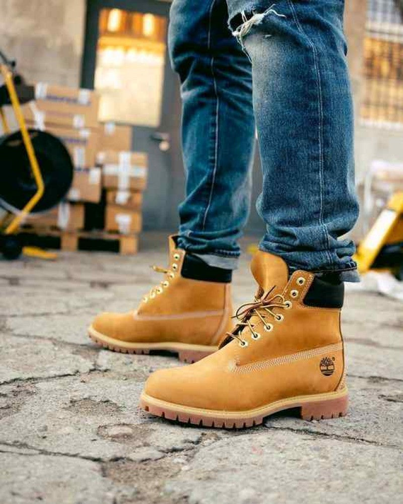 Timberland Suede Boots Wheat 5099