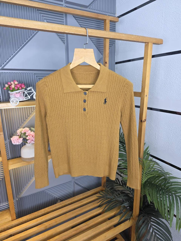RL POLO SWEATSHIRT YELLOW S78-YL
