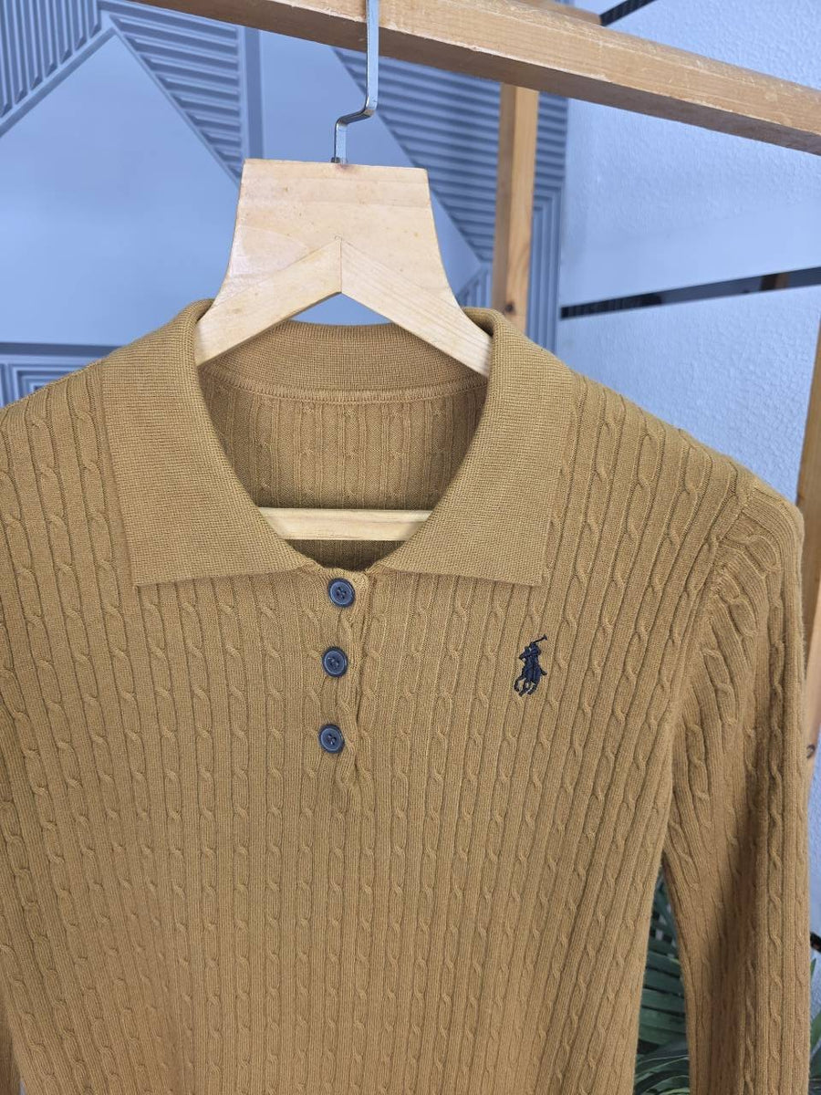 RL POLO SWEATSHIRT YELLOW S78-YL