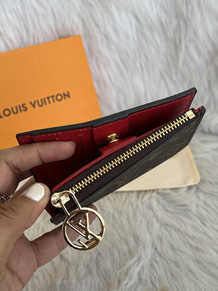 Louis Vuitton_Lisa_Inside-Red_Flap_Wallet_With_OriginalBox_DustCover_Booklet_Highend