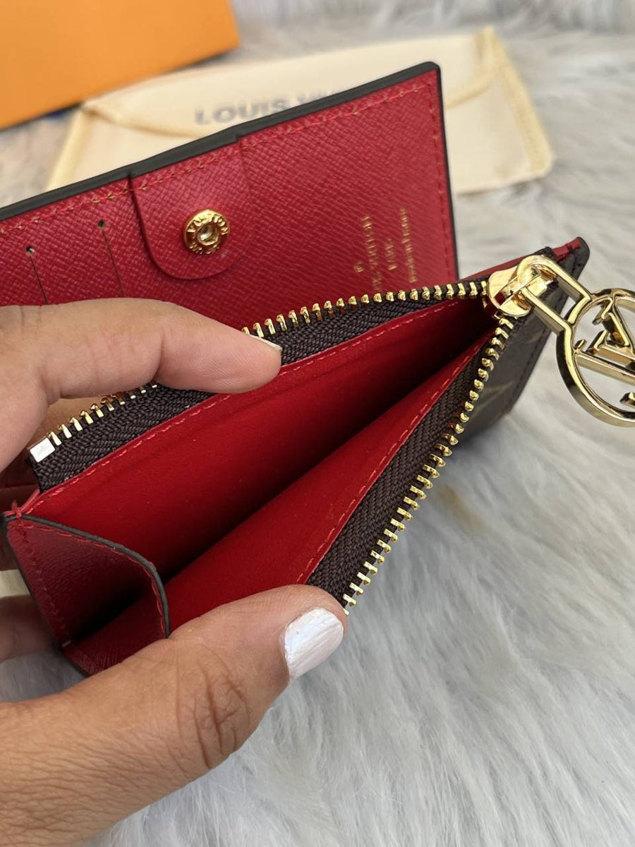 Louis Vuitton_Lisa_Inside-Red_Flap_Wallet_With_OriginalBox_DustCover_Booklet_Highend