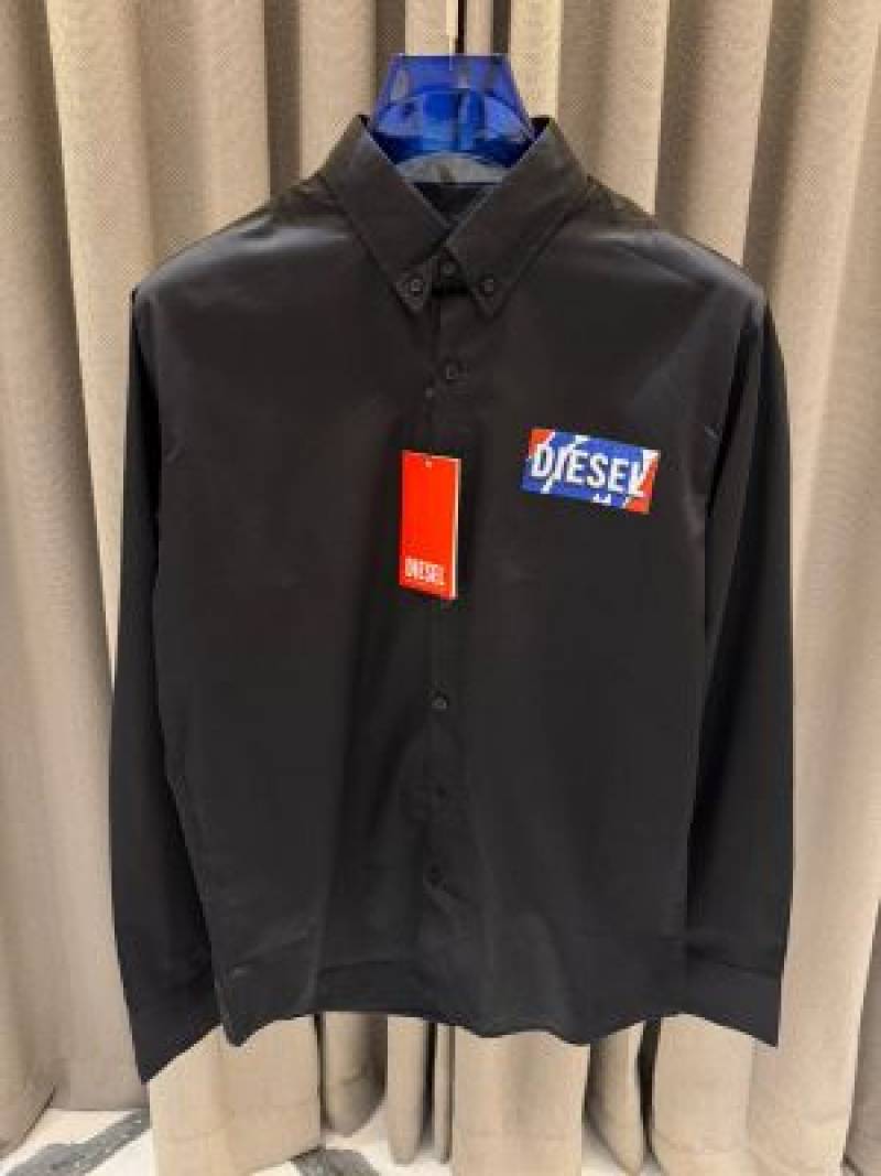 Diesel imported Full Sleeves Shirt Black