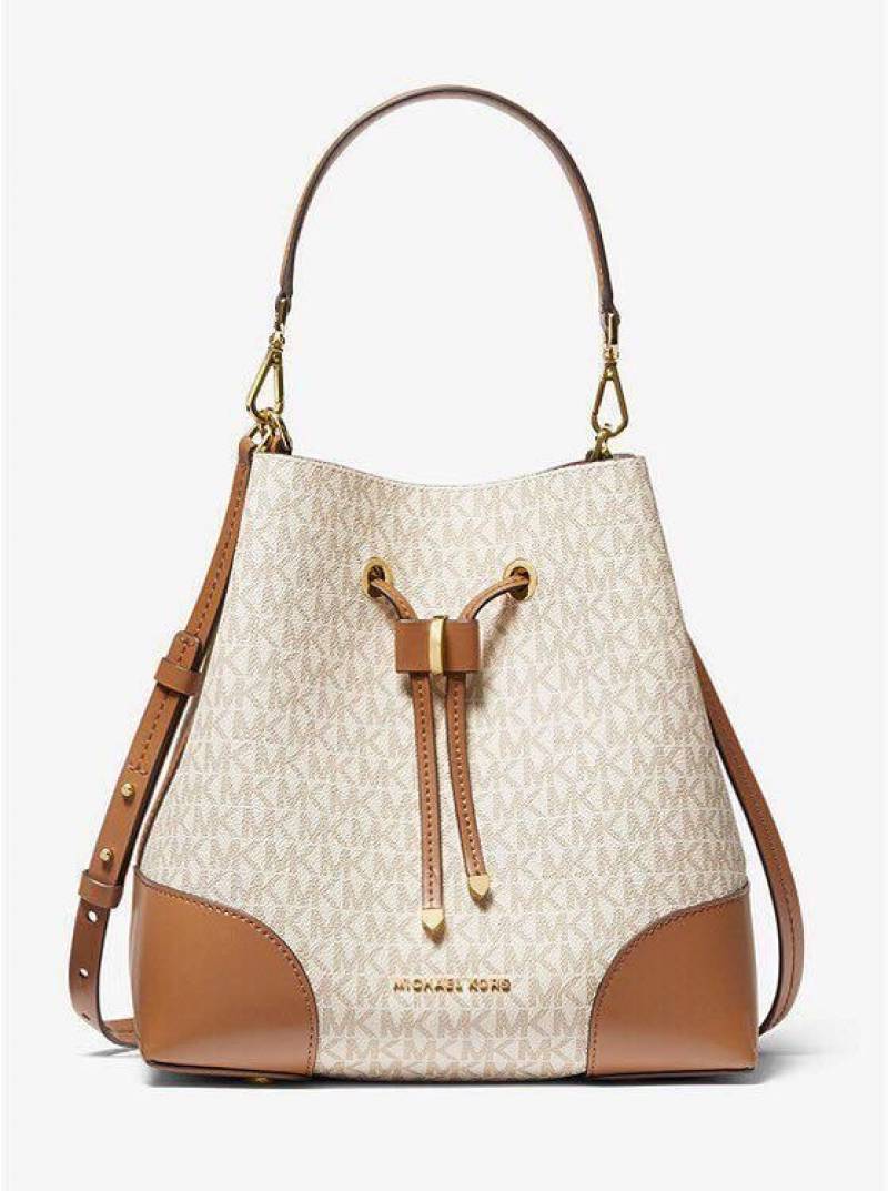 Michael Kors_CB_Bucket_Beige-Brown_With_DustCover_CarryBag