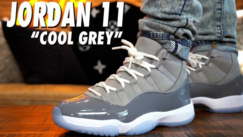 Jordann 11 Cool Grey semi ua quality