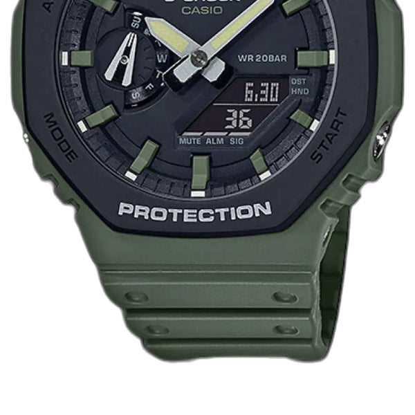 Casio G Shock Ga2100 full green