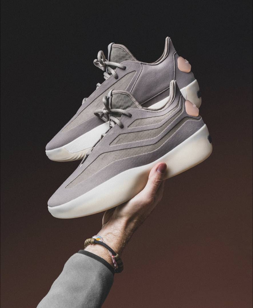 Adidas fear of god athletics basketball low putty beige