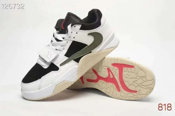 Travis Scott x Jordan Jumpman Jack Trainer olive