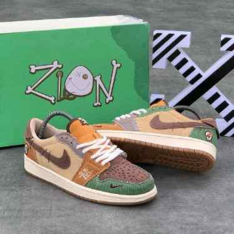 Zion Williomson x Air Jordan 1 Low Voodoo 1314