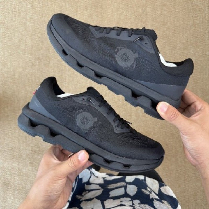 On Running x Kith Cloudzone Triple Black