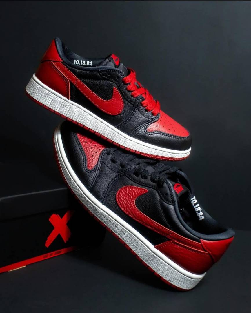 Jordan 1 low Banned Bred 675