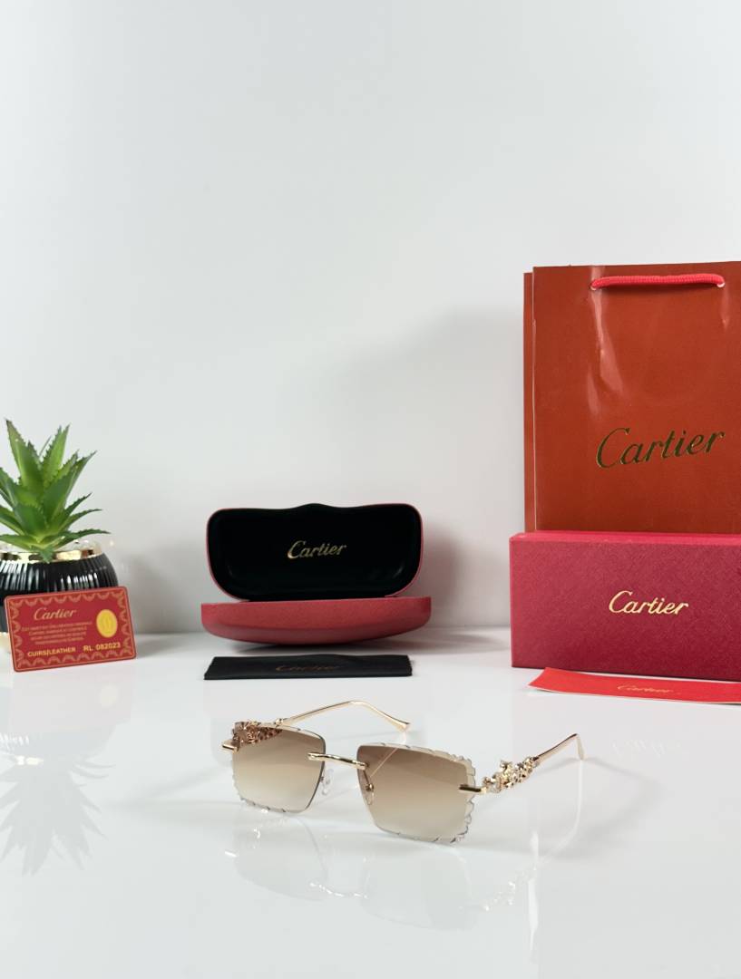 Cartier 1054 Gold Brown