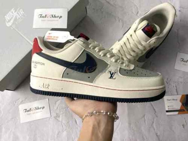 Nike Air Force 1 Low x Loiuss Vuittonn White Navy