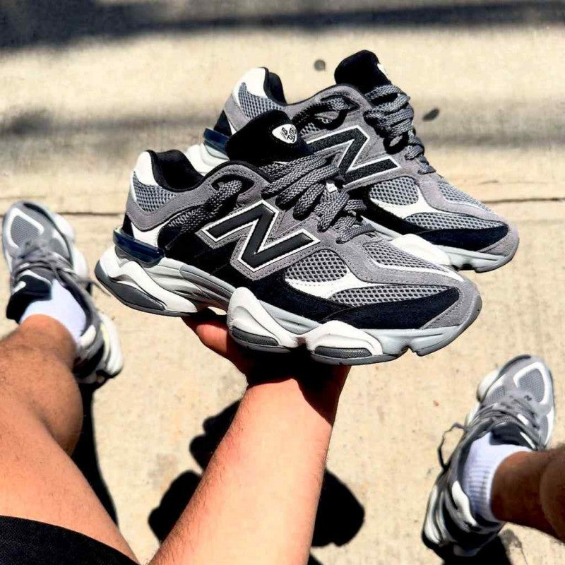 Neww Balancee 9060 Black Grey Castlerock 2635