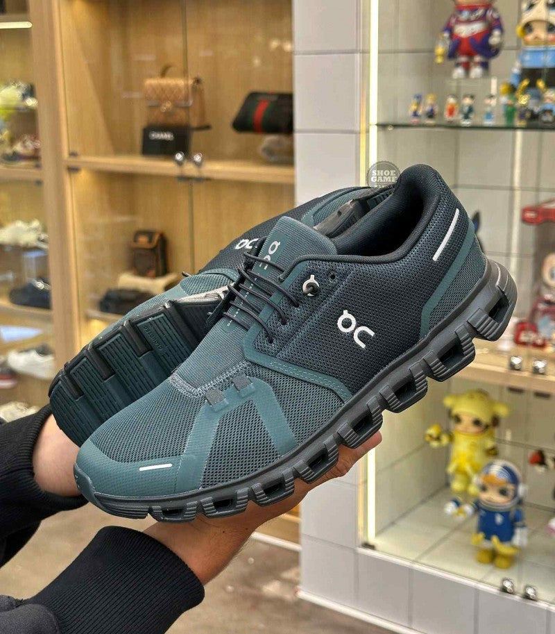 On Running Cloud 6 Dark Green Black 1258