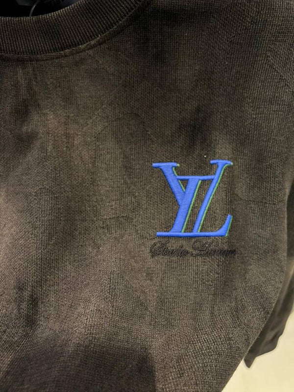 v-uitton imported sweatshirt store article black