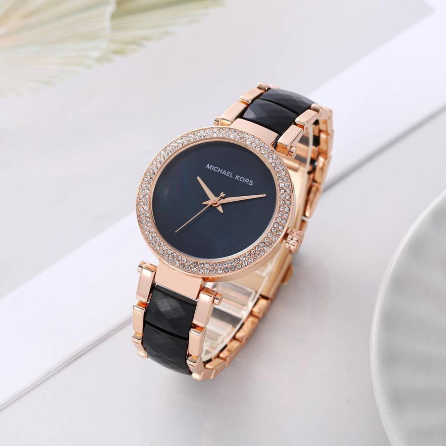 Michael Kors Parker Pave Black