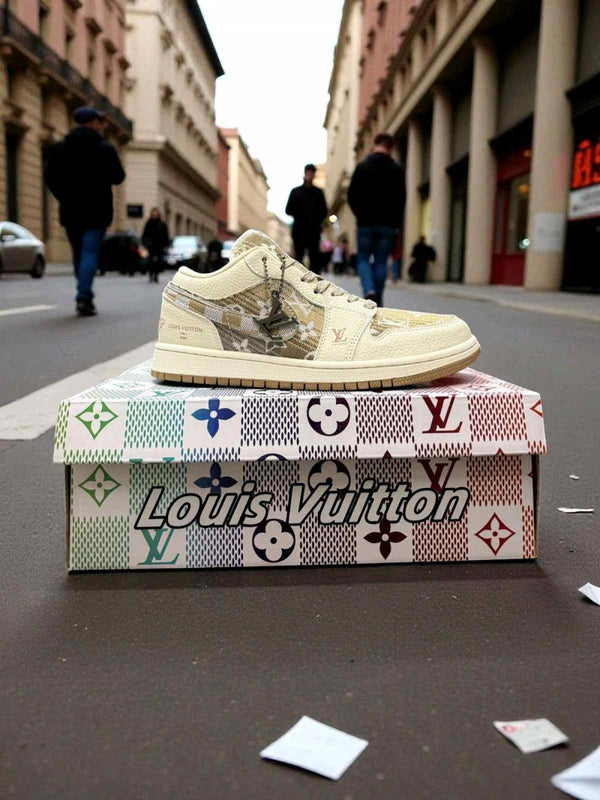 Nike Air jordan 1 low X Loiuss Vuitton Mercy 6013