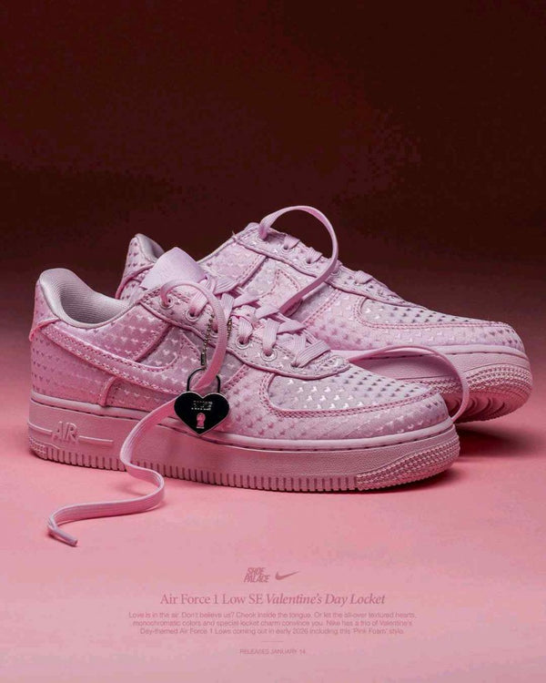 Nike AirForce 1 Low Valentines Day Pink foam