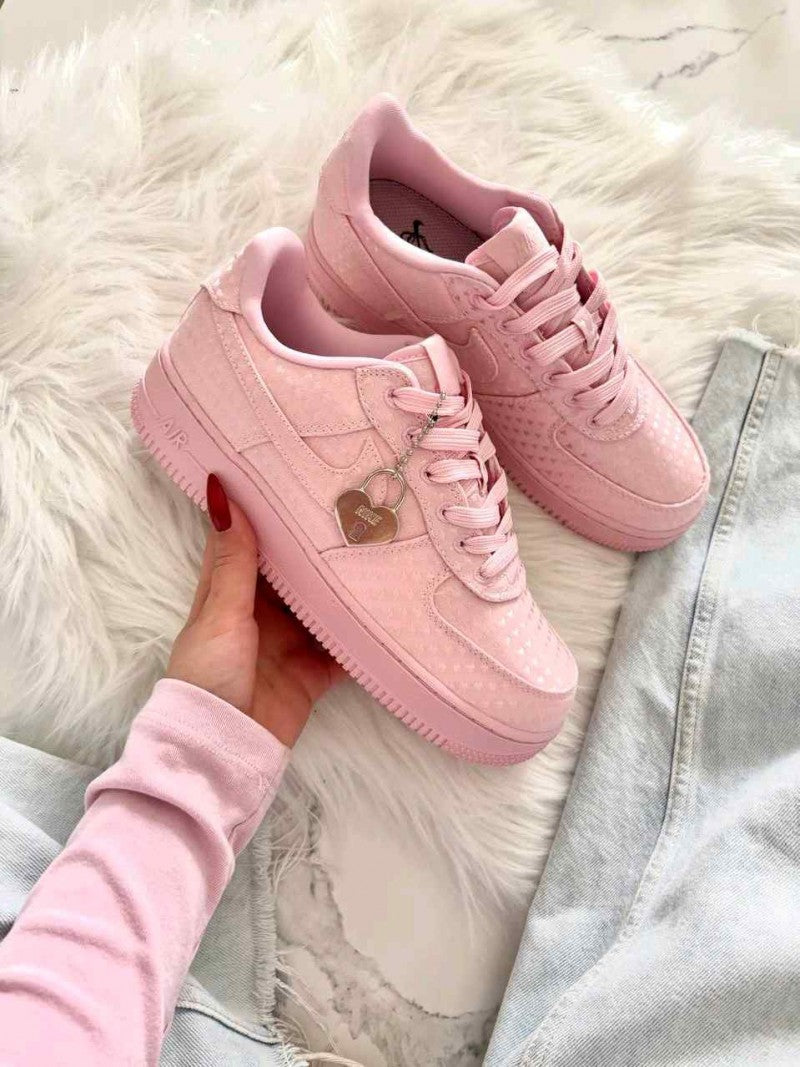 Nike AirForce 1 Low Valentines Day Pink foam