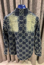 Gucci IMPORTED STORE ARTICLE DENIM SHIRT