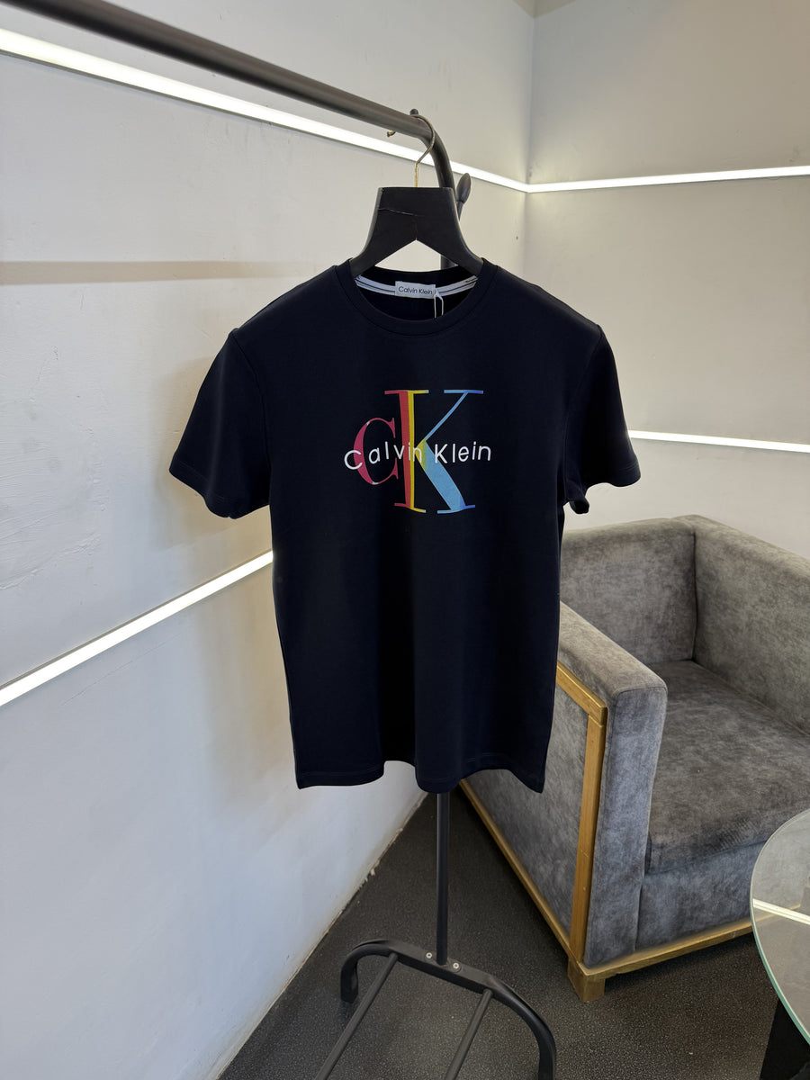 Calvin kline navy blue imported round neck tshirt sale
