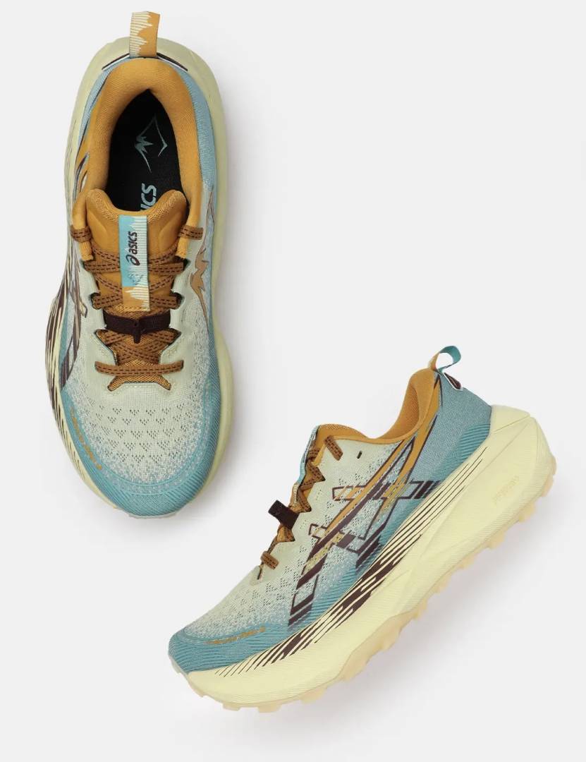 Asics Trabuco Max 4 Trail blue Yellow