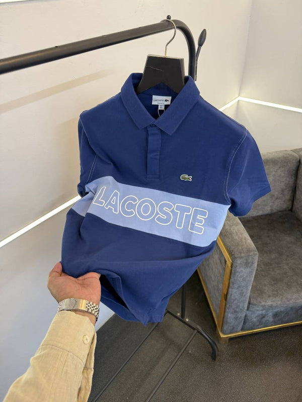 Lacoste imported polo tshirt blue
