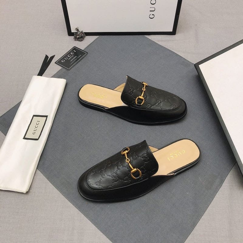 Gucci_GG_PrinceTwon_Slides_In_Rossa_GG_leather_for_women_with_original_box_and_carry_bag