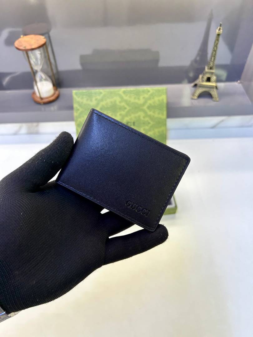 Gucci 2 Wallet Combo Black Premium Quality Fa 708