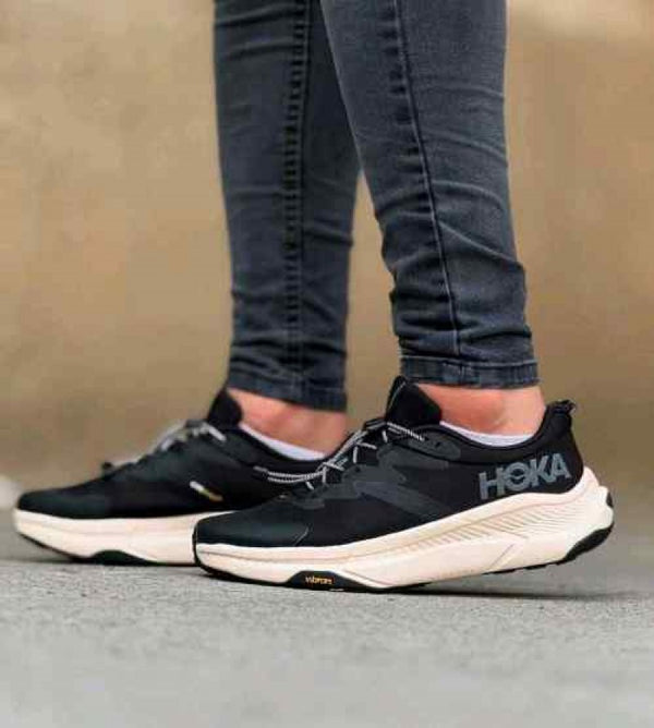 HOKA Transport Black sneakers