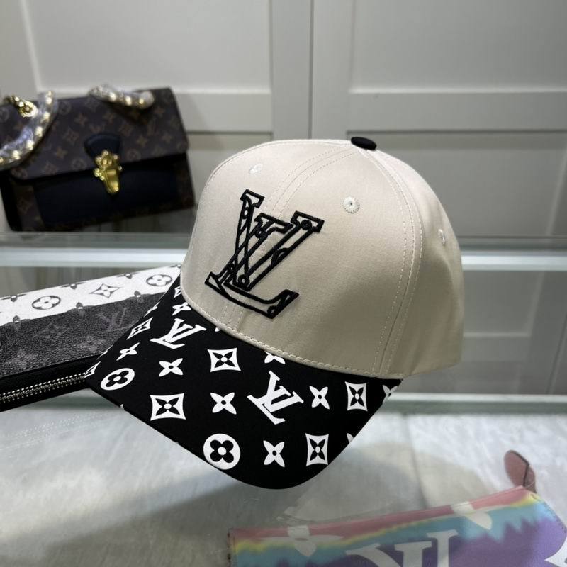 Louis Vuitton_Flower_Monogram_Beige_Premium_Unisex_Cap