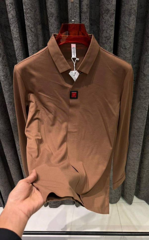 HUGO BOS IMPORTED STORE ARTICLE FULL SLEEVES POLIO T-SHIRT