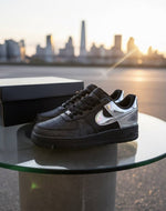 Nike Airforce 1 All star metallic silver black (Glow in dark)