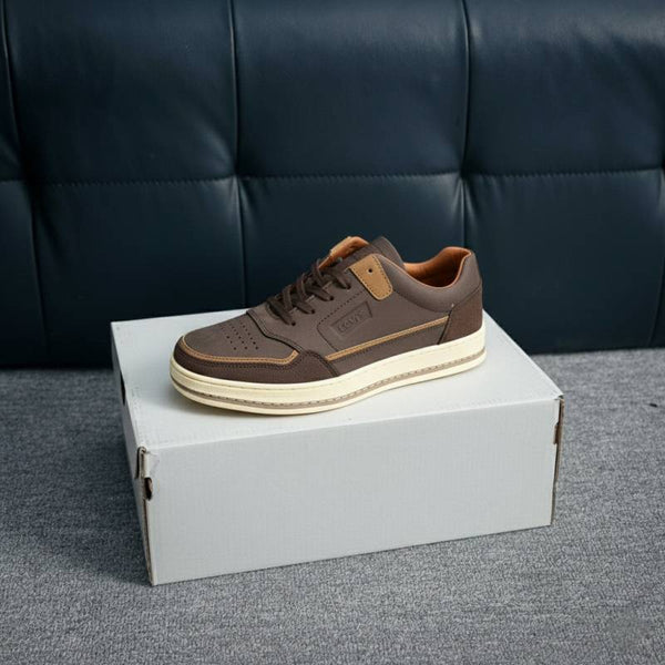 LEVY'S BROWN BEIGE CASUAL SNEAKER