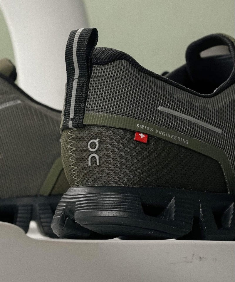 On Cloud 5 Olive Waterproof--