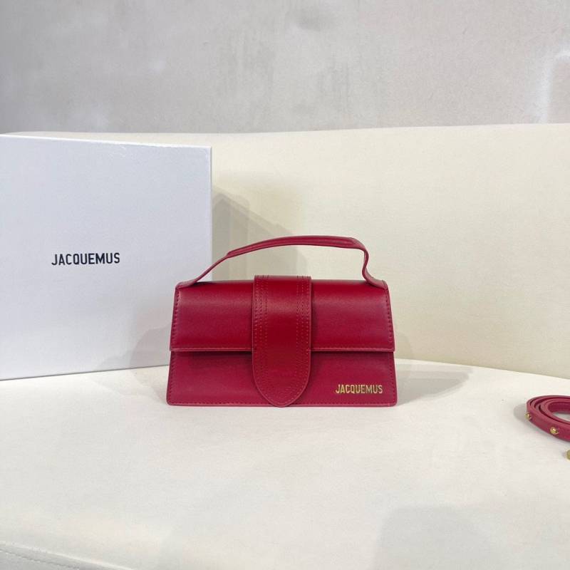 Jacquemus Le Bambino Large Red With Original Box