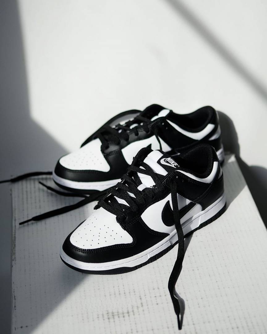 Nike sb dunk panda woman s leather quality