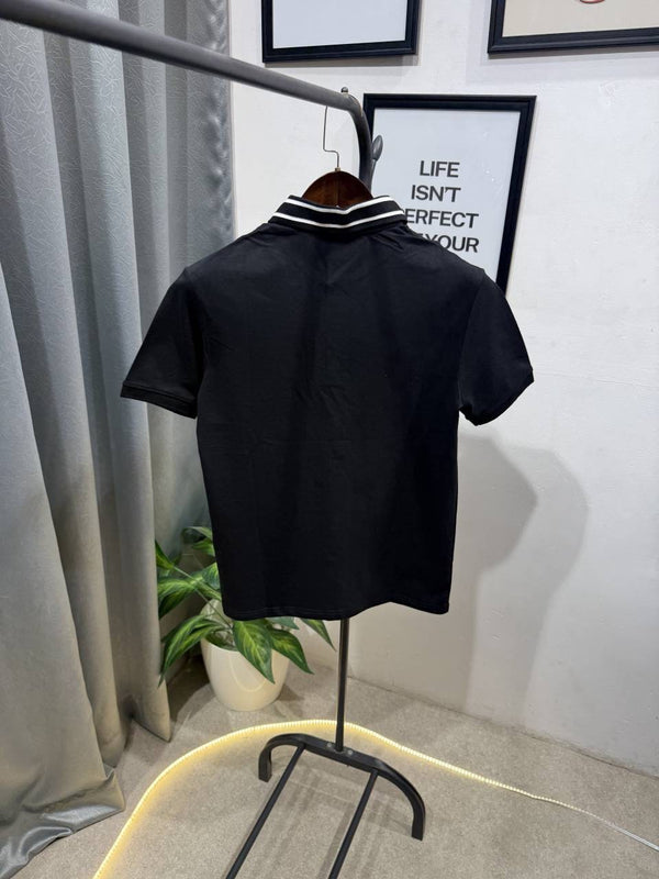 Hackett imported polo tshirt black