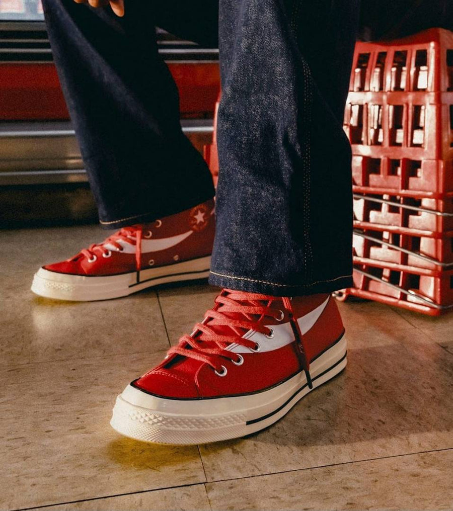 Converse CHUCK 70 COCA COLA RACING RED LEATHER