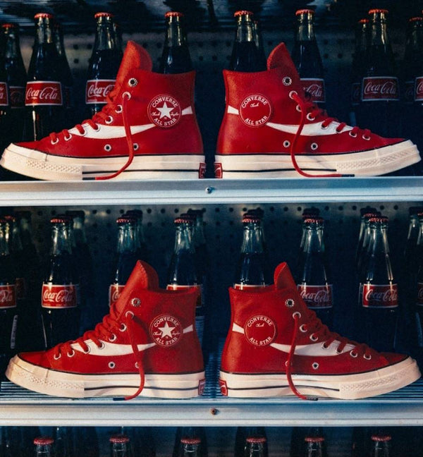 Converse CHUCK 70 COCA COLA RACING RED LEATHER