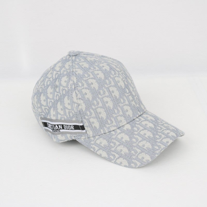 Dior_Cd_Oblique_Monogram_Premium_Unisex_Cap_(_With_Safety_Box_)_Grey_
