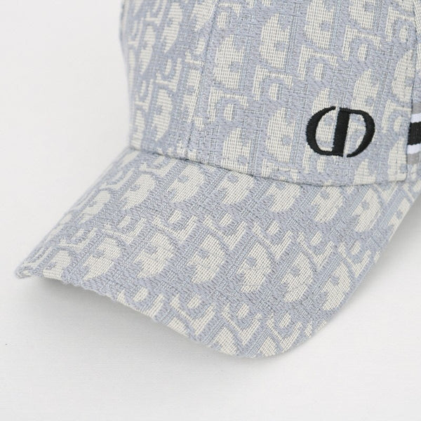 Dior_Cd_Oblique_Monogram_Premium_Unisex_Cap_(_With_Safety_Box_)_Grey_