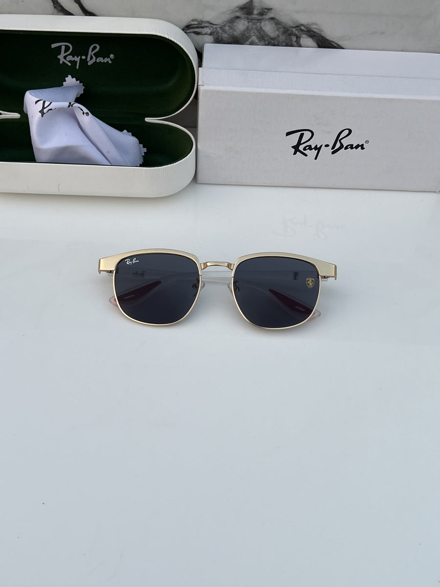 Rey ban 03 gold white