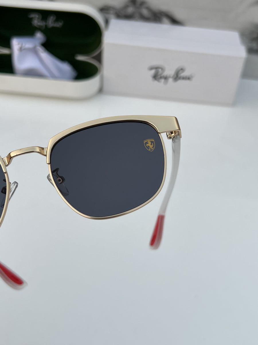 Rey ban 03 gold white